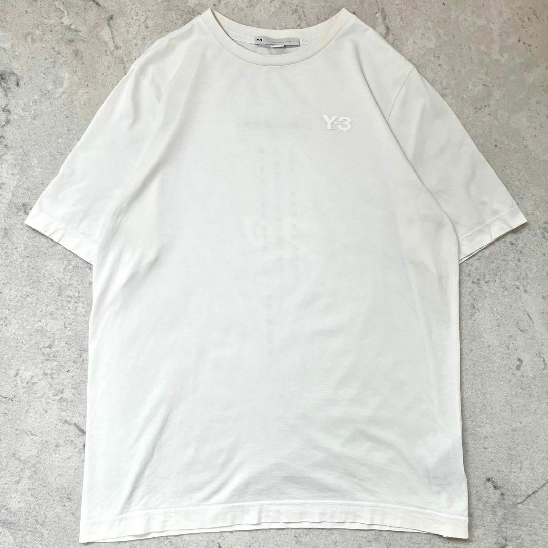 Y-3(ワイスリー)の【Y-3】ヨウジヤマモト バック刺繍 メンズMサイズ相当 Tシャツ ワイスリー メンズのトップス(Tシャツ/カットソー(半袖/袖なし))の商品写真