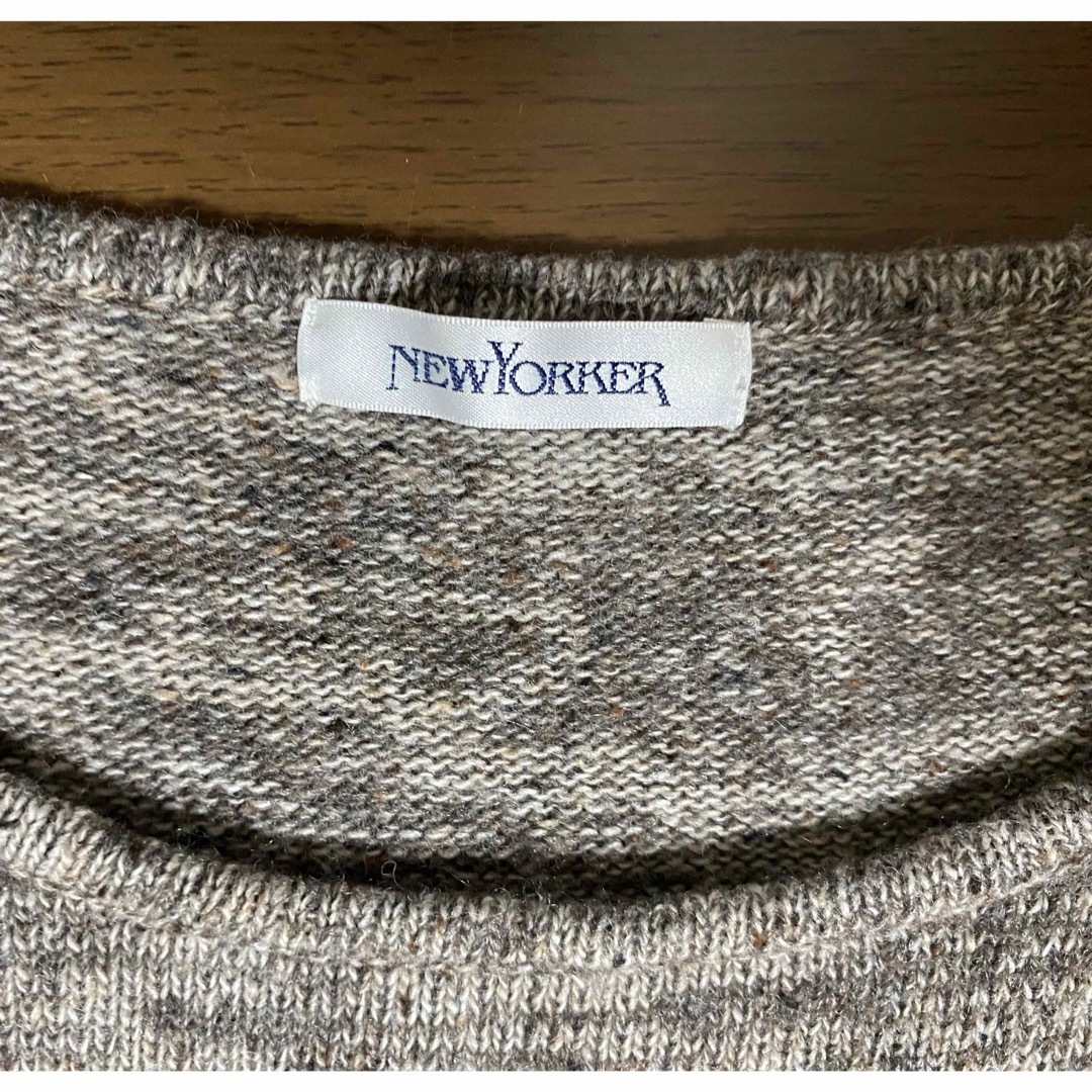 NEWYORKER(ニューヨーカー)のニューヨーカー　レディース　L  七分袖ニット レディースのトップス(ニット/セーター)の商品写真