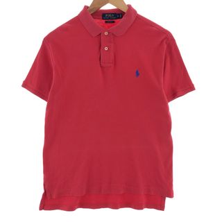 ラルフローレン(Ralph Lauren)の古着 ラルフローレン Ralph Lauren POLO RALPH LAUREN CUSTOM FIT 半袖 ポロシャツ メンズS /eaa382831(ポロシャツ)