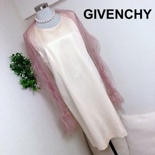 GIVENCHY - GIVENCHYジバンシィ大きいサイズのゆったりタイトワンピース