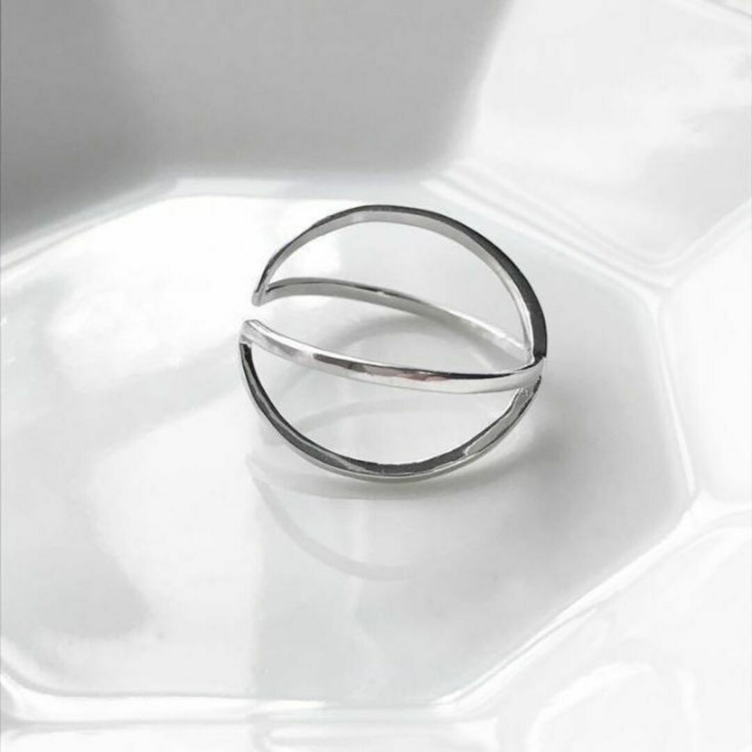 slim クロス ring レディースのアクセサリー(リング(指輪))の商品写真