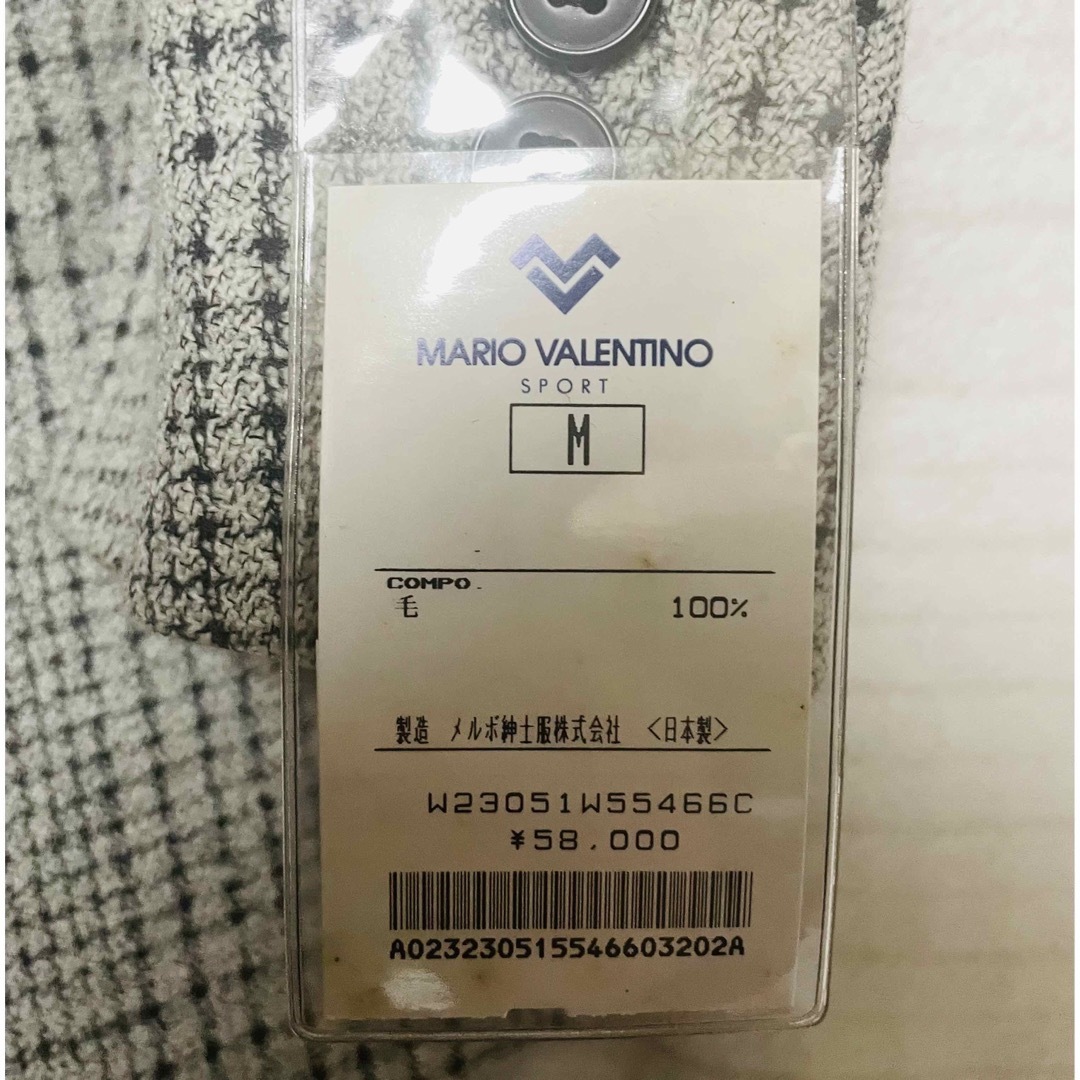 MARIO VALENTINO(マリオバレンチノ)のMARIO VALENTINO マリオバレンチノ　ジャケット　サイズM  新品 メンズのジャケット/アウター(テーラードジャケット)の商品写真