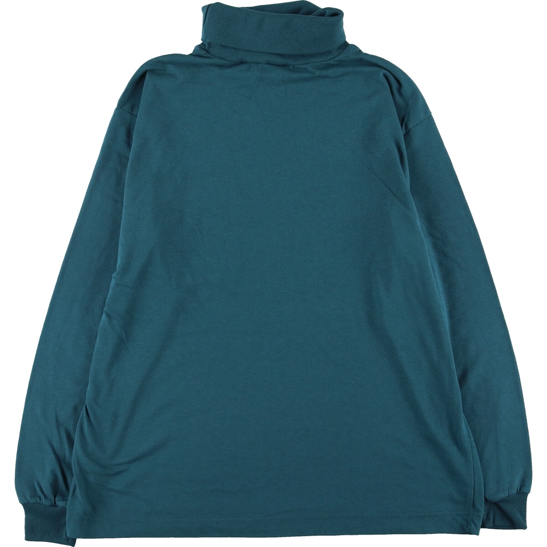 古着 90年代 タウンクラフト TOWN CRAFT タートルネック 無地ポケットロングTシャツ ロンT メンズXL /eaa399842 メンズのトップス(Tシャツ/カットソー(半袖/袖なし))の商品写真