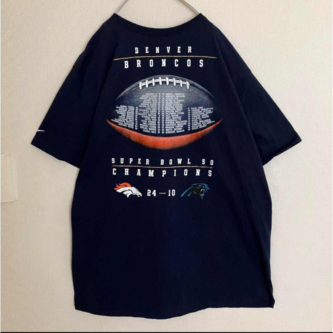 NIKE(ナイキ)のナイキNFL第50回スーパーボウル記念TシャツオーバーサイズNIKEtシャツ半袖 メンズのトップス(Tシャツ/カットソー(半袖/袖なし))の商品写真