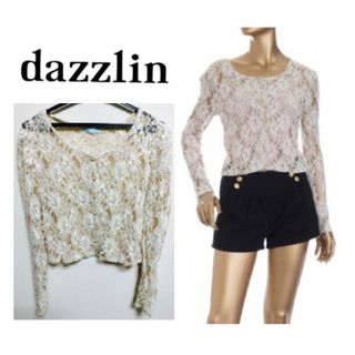 dazzlin  レースカーディガン