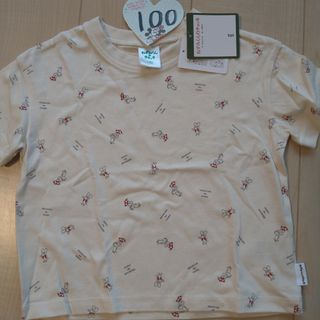 シマムラ(しまむら)の新品未使用　タグ付き　ねずみくんのチョッキ　半袖Tシャツ　100cm(Tシャツ/カットソー)