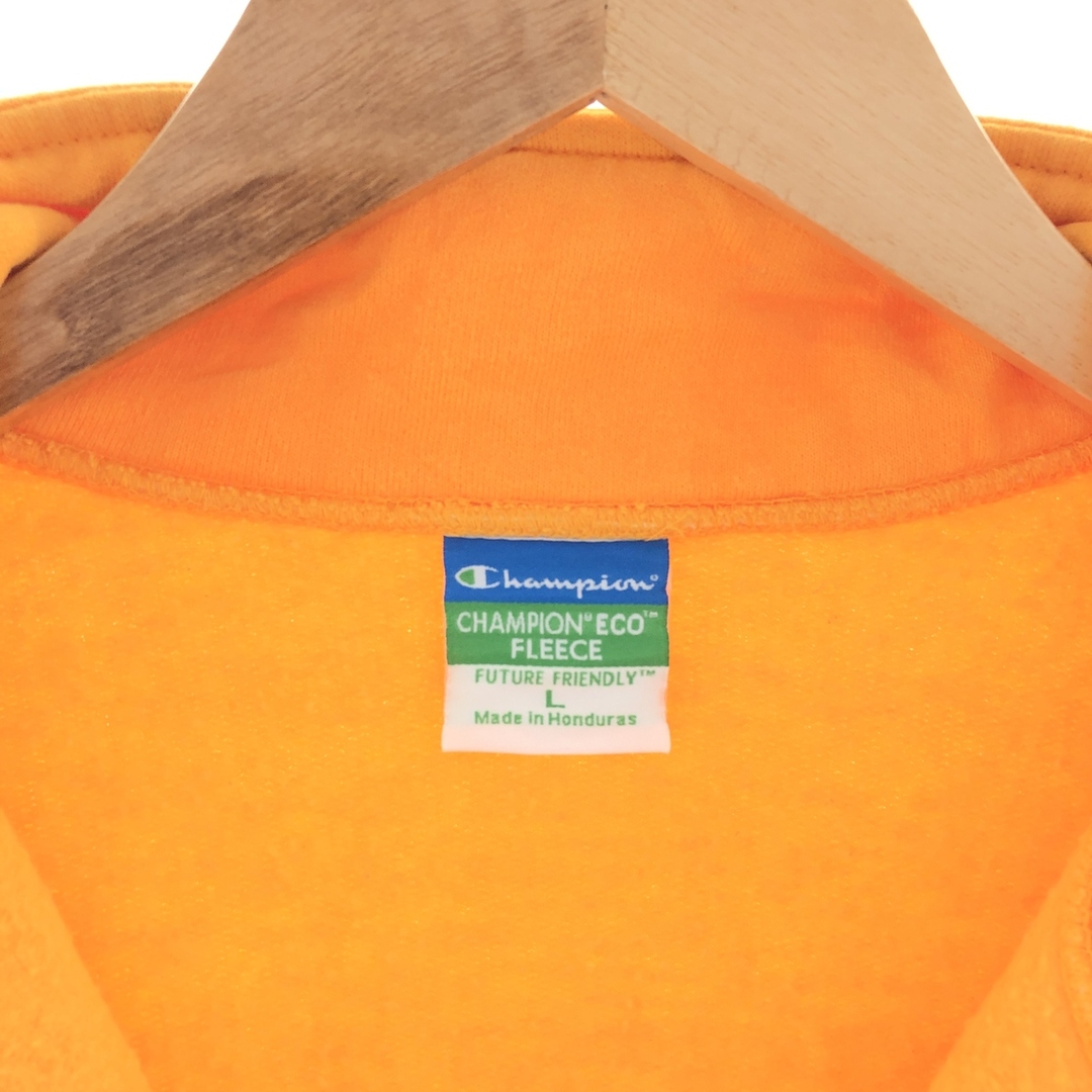 Champion(チャンピオン)の古着 チャンピオン Champion ECO FLEECE カレッジ ハーフジップスウェットシャツ トレーナー メンズL /eaa381094 メンズのトップス(スウェット)の商品写真