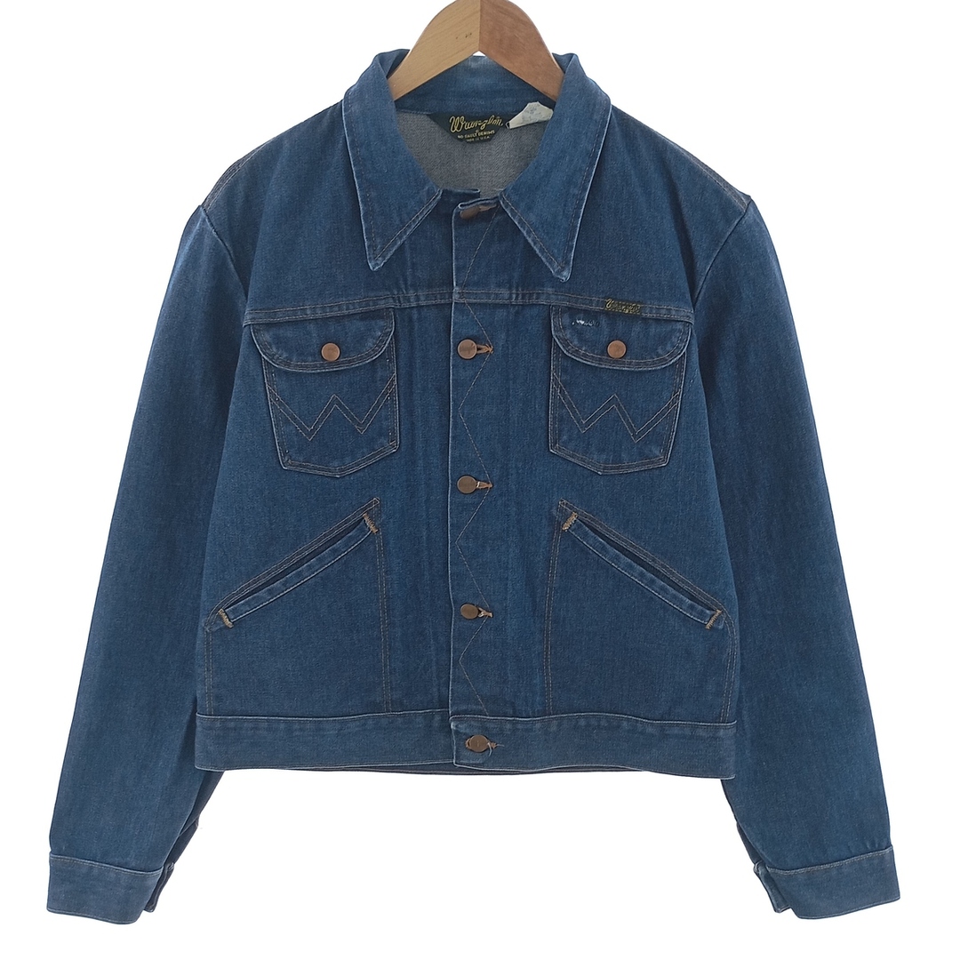 Lee(リー)の古着 80年代 リー Lee NO FAULT DENIMS デニムジャケット Gジャン USA製 メンズM ヴィンテージ /eaa400497 メンズのジャケット/アウター(Gジャン/デニムジャケット)の商品写真