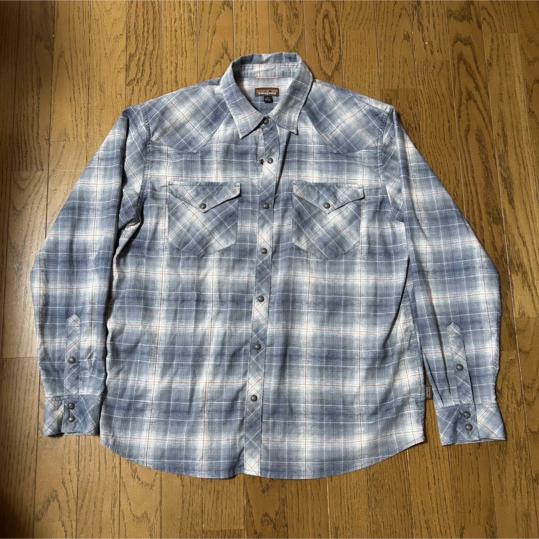 patagonia(パタゴニア)のPatagonia パタゴニア　ウェスタンスナップシャツ　長袖シャツ　L メンズのトップス(シャツ)の商品写真