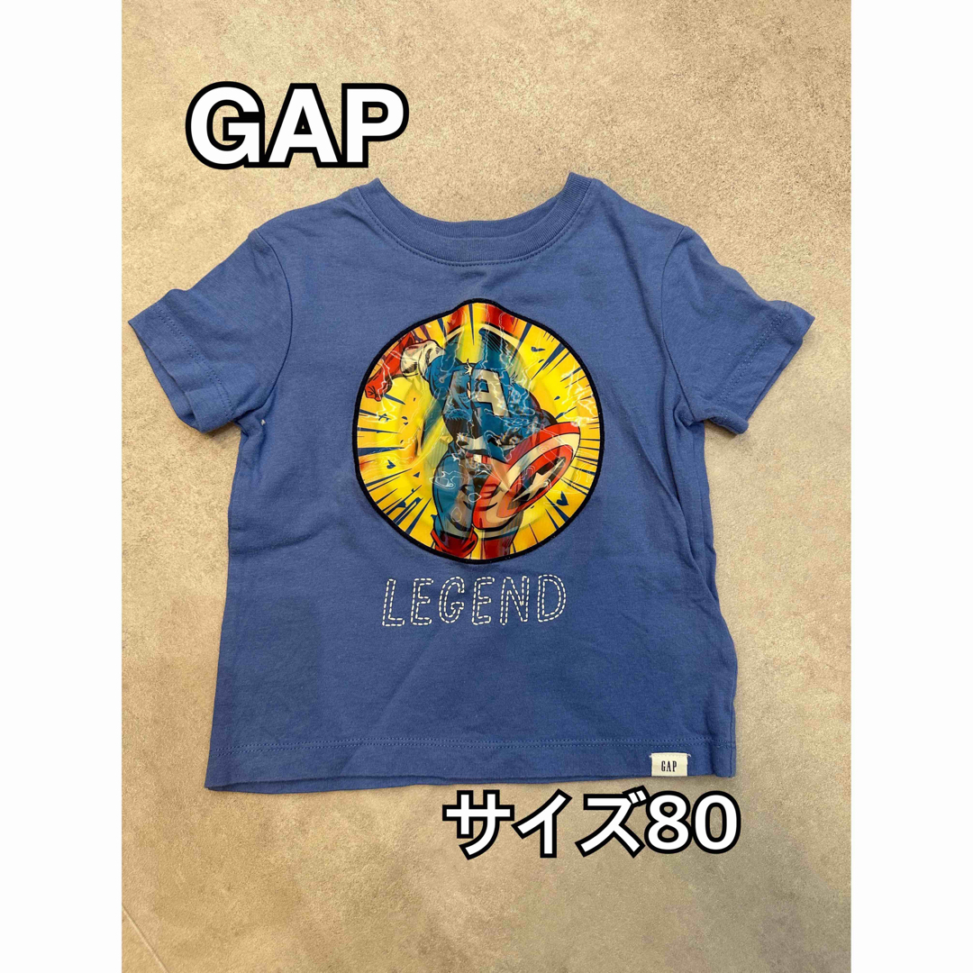 GAP(ギャップ)のTシャツまとめ売り★5枚/サイズ80/90/保育園用や洗い替えなどに キッズ/ベビー/マタニティのベビー服(~85cm)(Ｔシャツ)の商品写真