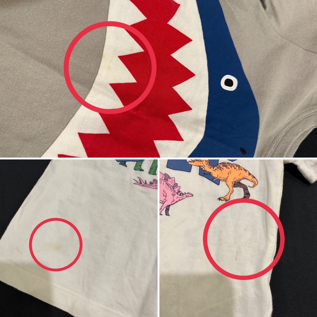 GAP(ギャップ)のTシャツまとめ売り★5枚/サイズ80/90/保育園用や洗い替えなどに キッズ/ベビー/マタニティのベビー服(~85cm)(Ｔシャツ)の商品写真