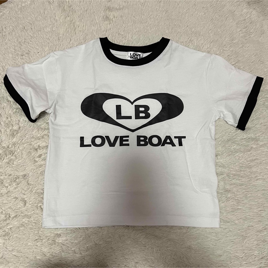 green parks(グリーンパークス)のLOVEBOAT クロップドTシャツ レディースのトップス(Tシャツ(半袖/袖なし))の商品写真