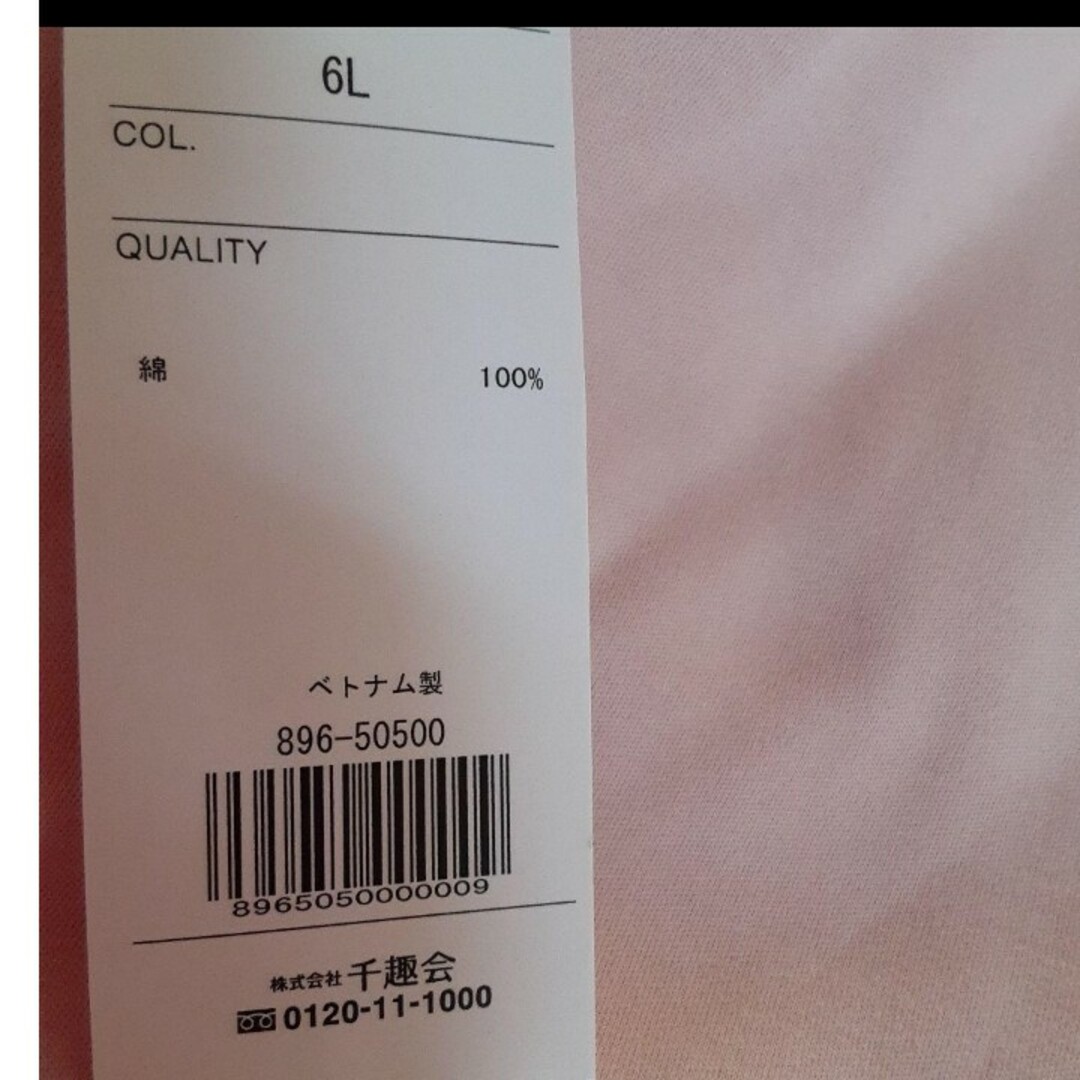 NIKE(ナイキ)の新品 レディース 6L 長袖 トップス ロンティ 体型カバー 大きいサイズ レディースのトップス(Tシャツ(長袖/七分))の商品写真