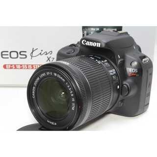 キヤノン(Canon)の❤️超軽量コンパクト一眼レフ❤️Canon EOS Kiss X7 レンズキット(デジタル一眼)