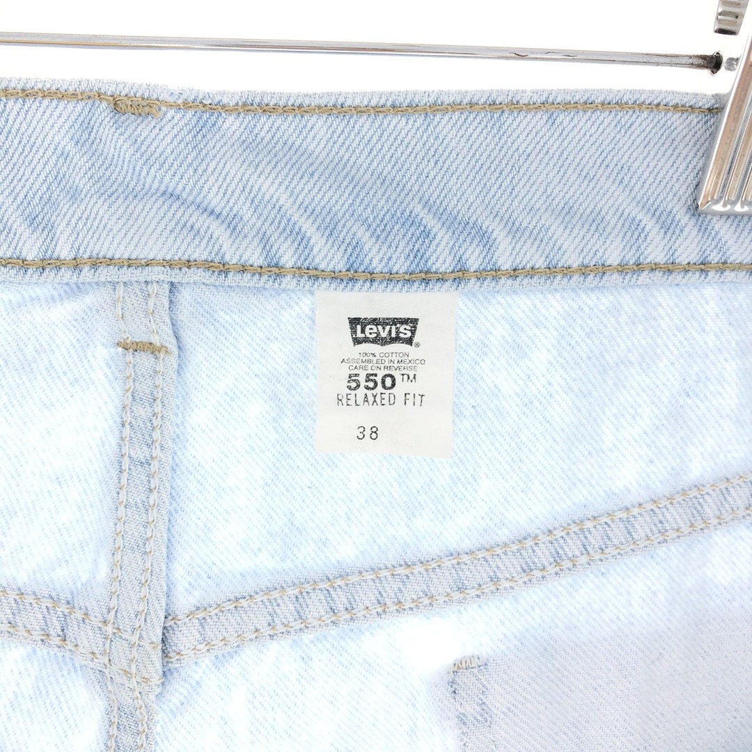 Levi's(リーバイス)の古着 90年代 リーバイス Levi's 550 RELAXED FIT デニムショーツ ショートパンツ メンズw37 ヴィンテージ /eaa382512 メンズのパンツ(ショートパンツ)の商品写真