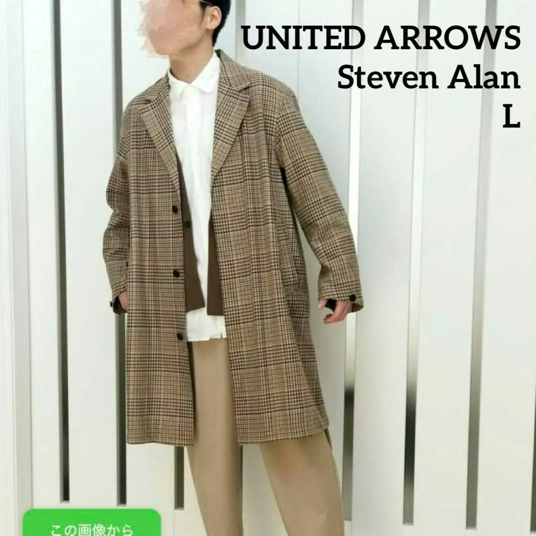 steven alan(スティーブンアラン)のSteven Alan チェスターコート メンズ コート スティーブンアラン メンズのジャケット/アウター(チェスターコート)の商品写真