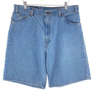 リーバイス(Levi's)の古着 90年代 リーバイス Levi's 550 デニムショーツ ショートパンツ メンズw34 ヴィンテージ /eaa382513(ショートパンツ)