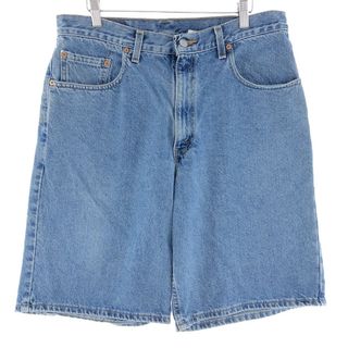 リーバイス(Levi's)の古着 00年代 リーバイス Levi's 560 LOOSE FIT デニムショーツ ハーフパンツ USA製 メンズw34 /eaa382514(ショートパンツ)