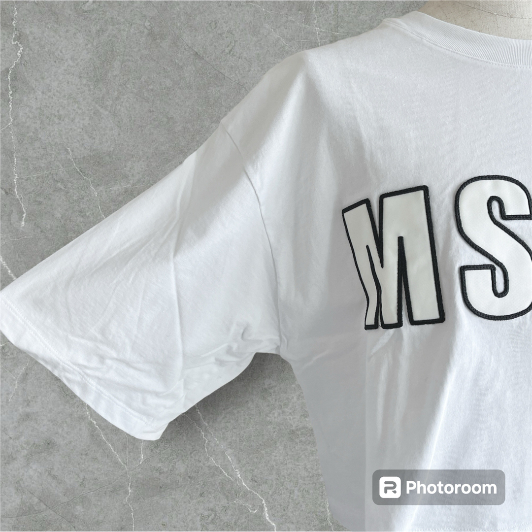 MSGM(エムエスジイエム)のエムエスジーエム　ショート丈Tシャツ レディースのトップス(Tシャツ(半袖/袖なし))の商品写真
