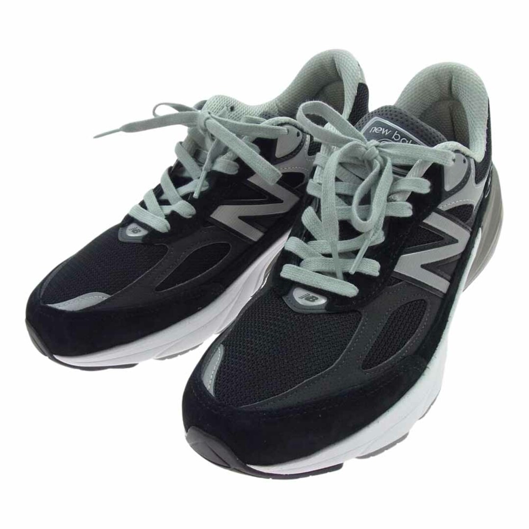 New Balance(ニューバランス)のNEW BALANCE ニューバランス スニーカー M990BK6 USA製 996v6 スエード メッシュ ランニング スニーカー ブラック系 28cm【極上美品】【中古】 メンズの靴/シューズ(スニーカー)の商品写真