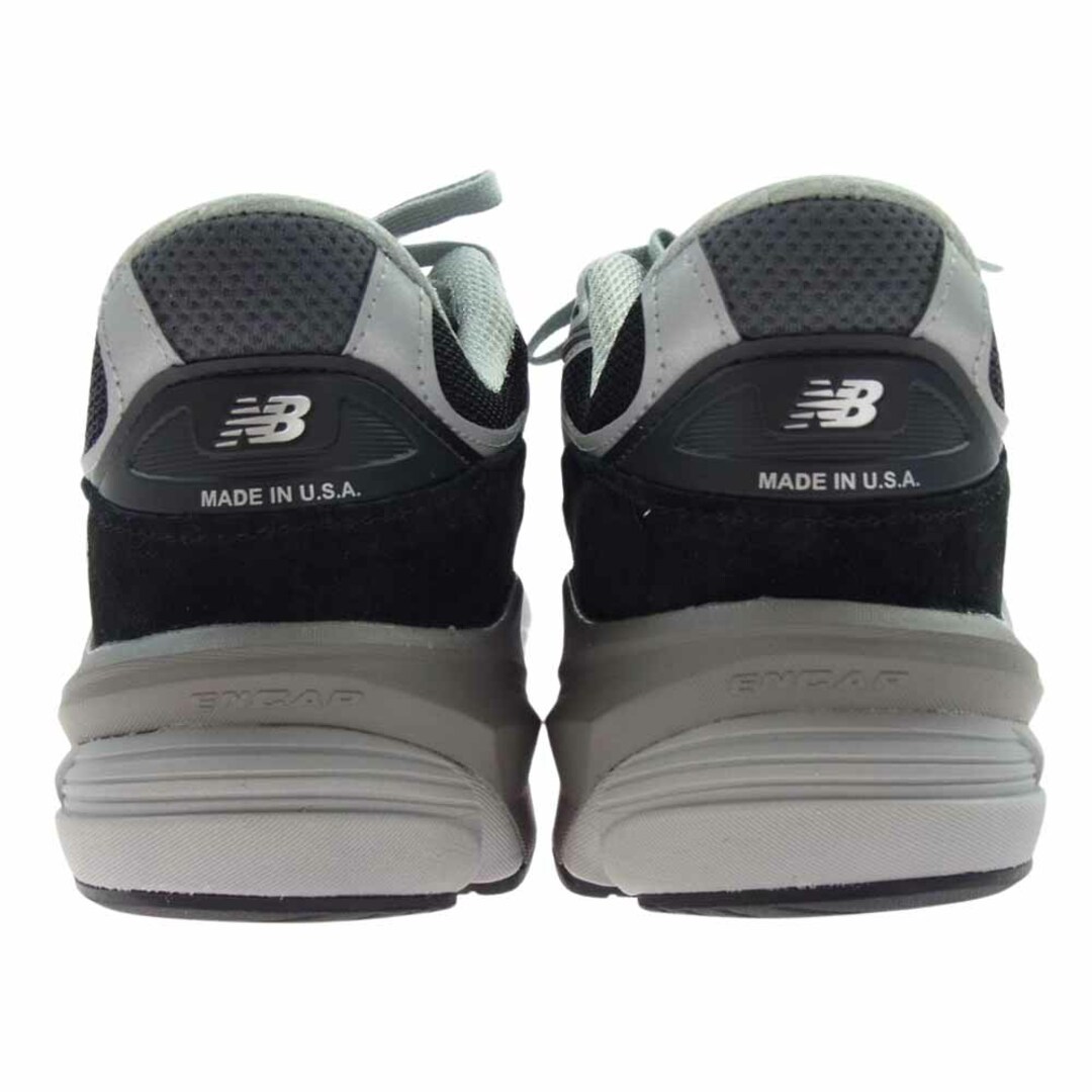 New Balance(ニューバランス)のNEW BALANCE ニューバランス スニーカー M990BK6 USA製 996v6 スエード メッシュ ランニング スニーカー ブラック系 28cm【極上美品】【中古】 メンズの靴/シューズ(スニーカー)の商品写真