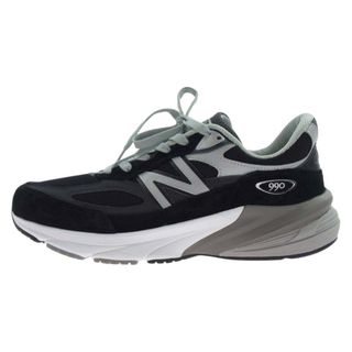 ニューバランス(New Balance)のNEW BALANCE ニューバランス スニーカー M990BK6 USA製 996v6 スエード メッシュ ランニング スニーカー ブラック系 28cm【極上美品】【中古】(スニーカー)