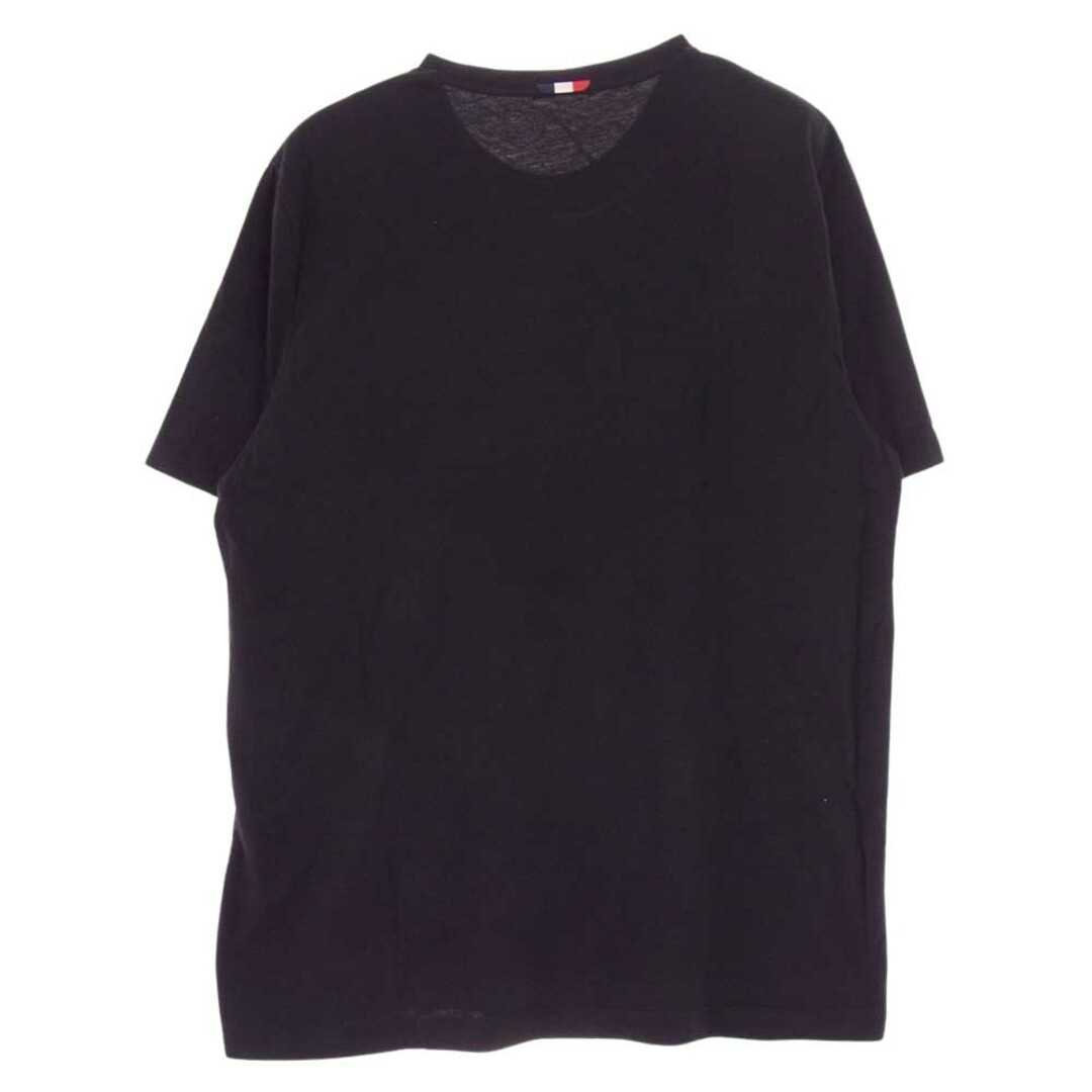 MONCLER(モンクレール)のMONCLER モンクレール Ｔシャツ F20918C7A710 国内正規品 MAGLIA T-SHIRT スプリットロゴ 半袖 クルーネック Tシャツ ブラック系 M【中古】 メンズのトップス(シャツ)の商品写真