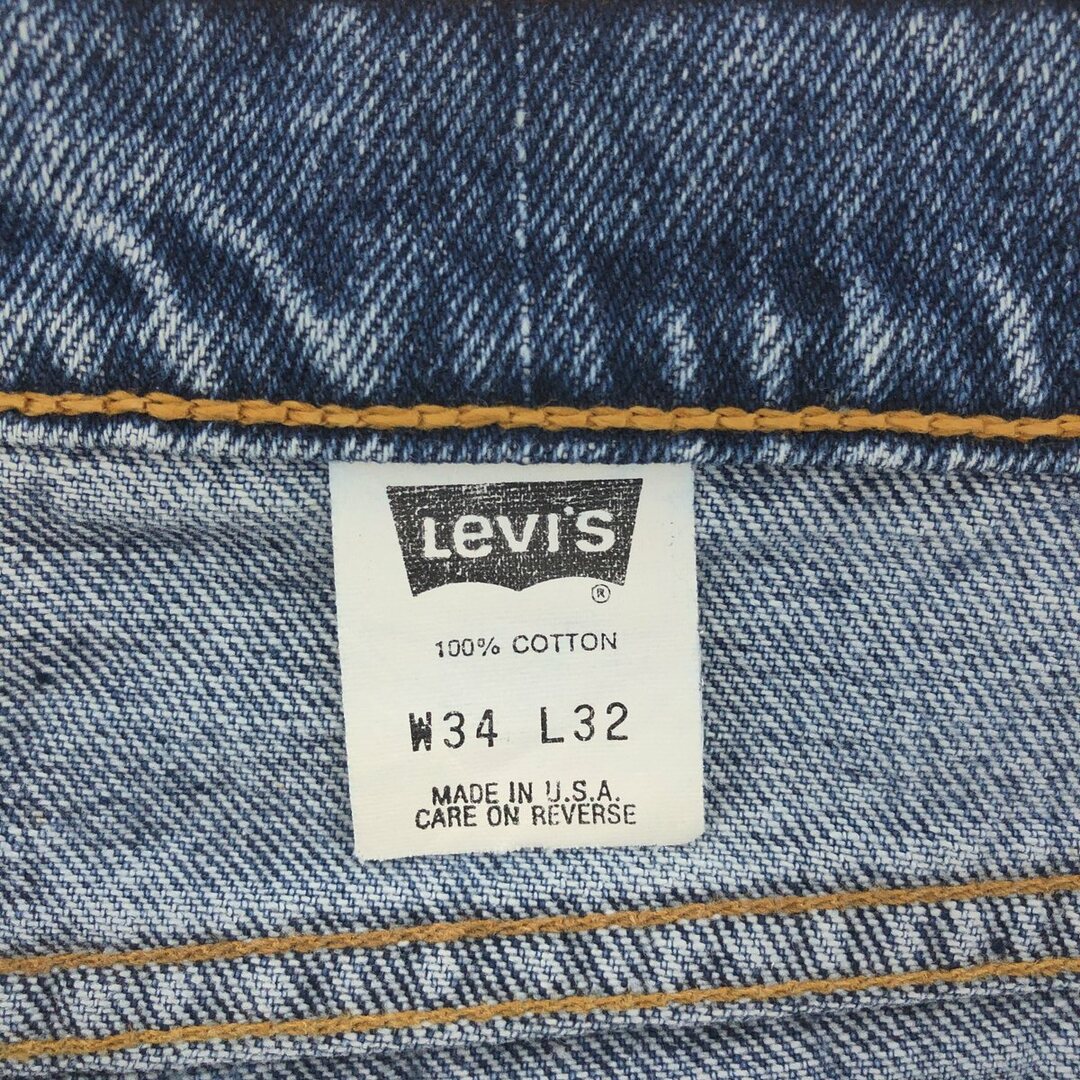 Levi's(リーバイス)の古着 90年代 リーバイス Levi's 550-4891 テーパードデニムパンツ USA製 メンズw34 ヴィンテージ /eaa392515 メンズのパンツ(デニム/ジーンズ)の商品写真