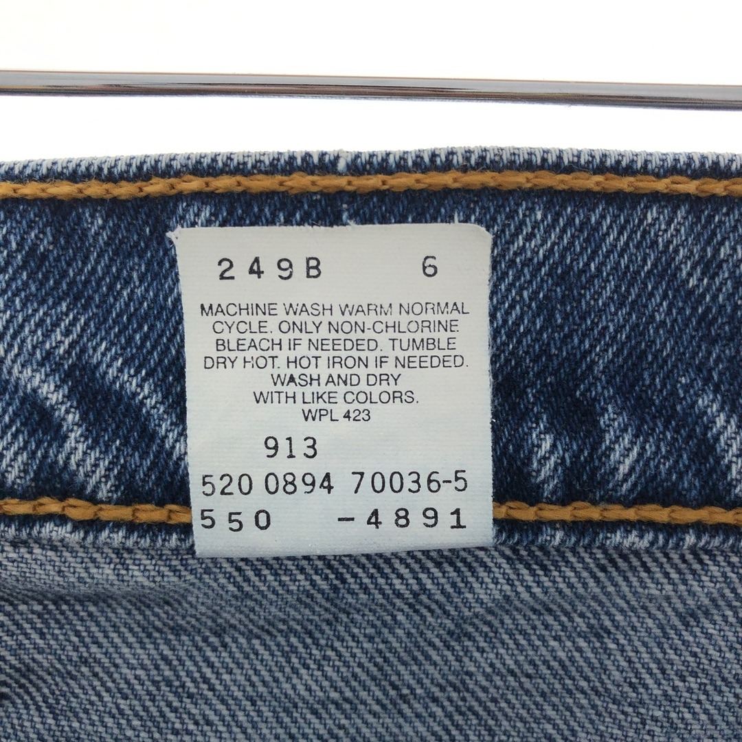 Levi's(リーバイス)の古着 90年代 リーバイス Levi's 550-4891 テーパードデニムパンツ USA製 メンズw34 ヴィンテージ /eaa392515 メンズのパンツ(デニム/ジーンズ)の商品写真