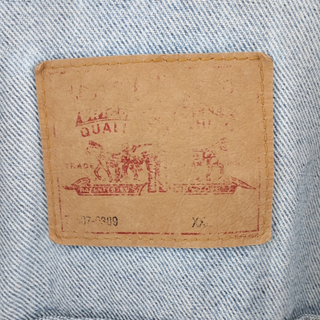 Levi's(リーバイス)の古着 00年代 リーバイス Levi's 70507-0389 デニムジャケット Gジャン USA製 メンズXXL /eaa400273 メンズのジャケット/アウター(Gジャン/デニムジャケット)の商品写真