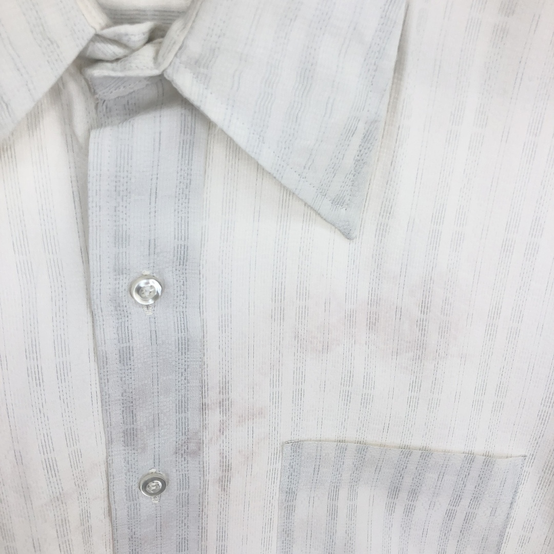 古着 70年代 タウンクラフト TOWN CRAFT 総柄 半袖 ポリ×コットンシャツ メンズL ヴィンテージ /eaa448200 メンズのトップス(シャツ)の商品写真