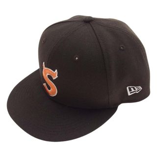 シュプリーム(Supreme)のSupreme シュプリーム キャップ 22AW S Logo New Era Cap Sロゴ ニューエラ ツノ 角 キャップ 帽子  ブラウン系 58.7cm【中古】(その他)