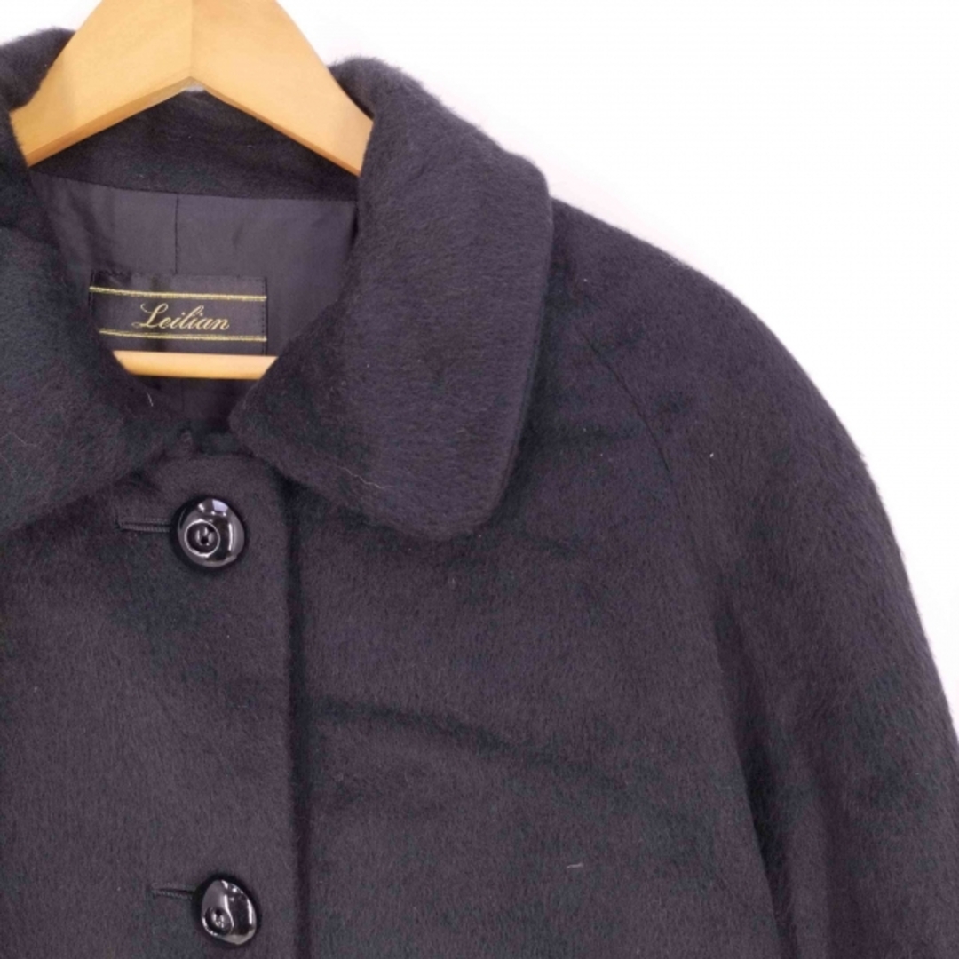 leilian(レリアン)のLeilian(レリアン) アルパカモヘヤ混 袖ダブル ウールステンカラーコート レディースのジャケット/アウター(その他)の商品写真