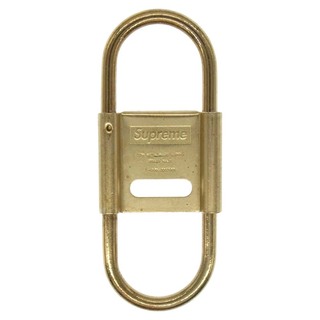 シュプリーム(Supreme)のSupreme シュプリーム キーリング CDW Delta Carabiner BRASS デルタ カラビナ キーリング キーホルダー  ゴールド系【美品】【中古】(その他)