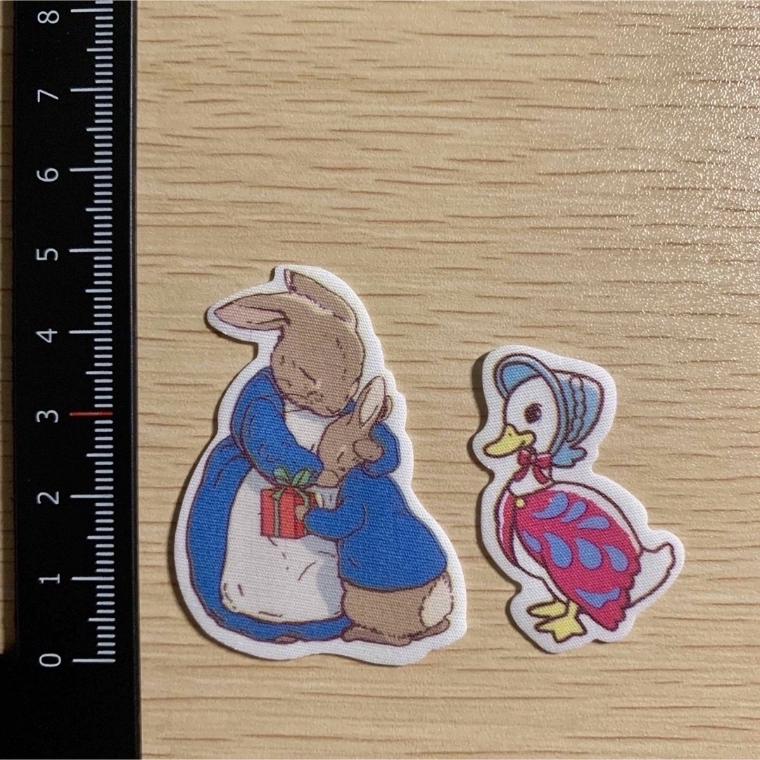 PETER RABBIT（TM）(ピーターラビット)のピーターラビット　いろんなものに貼れちゃう エコワッペン フィクシーズ　3枚 エンタメ/ホビーのおもちゃ/ぬいぐるみ(キャラクターグッズ)の商品写真