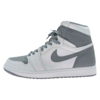 ナイキ(NIKE)のNIKE ナイキ スニーカー 555088-037 Air Jordan 1 High OG Stealth エアジョーダン1 ハイ OG ステルス スニーカー グレー系 27cm【美品】【中古】(スニーカー)