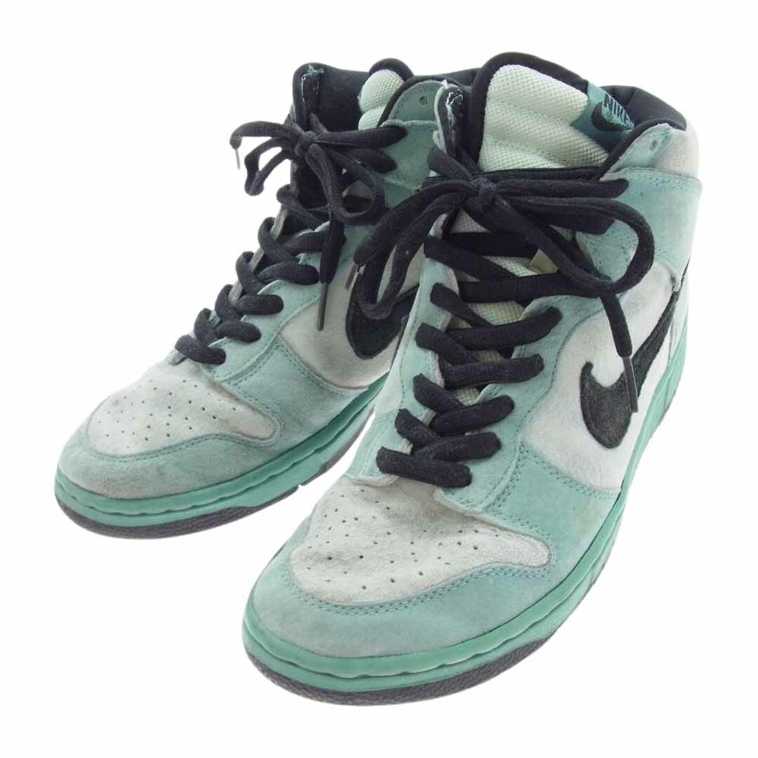 NIKE(ナイキ)のNIKE ナイキ スニーカー 305050-301 SB Dunk High Sea Crystal SB ダンクハイ シー クリスタル スニーカー グリーン系 28cm【中古】 メンズの靴/シューズ(スニーカー)の商品写真