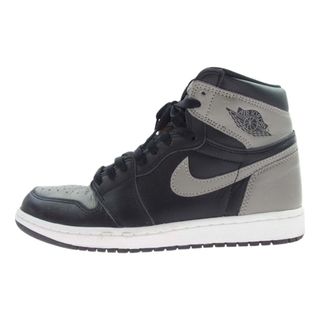 ナイキ(NIKE)のNIKE ナイキ スニーカー 555088-013 Air Jordan 1 Retro High OG Shadow 2018 エアジョーダン1 レトロ ハイ OG シャドウ スニーカー ブラック系 26.5cm【中古】(スニーカー)