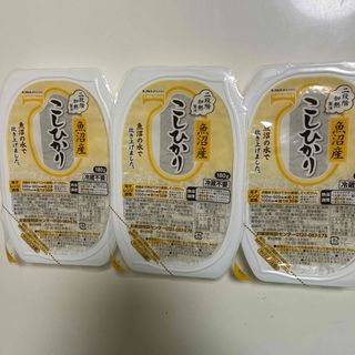 テーブルマーク　レトルトパックご飯　魚沼産こしひかり　レンジ(米/穀物)