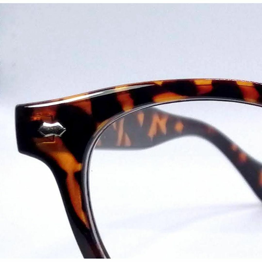 週末限定価格【アメリカン・ヴィンテージ眼鏡】ボストン 伊達メガネ ＰＣ眼鏡 メンズのファッション小物(サングラス/メガネ)の商品写真