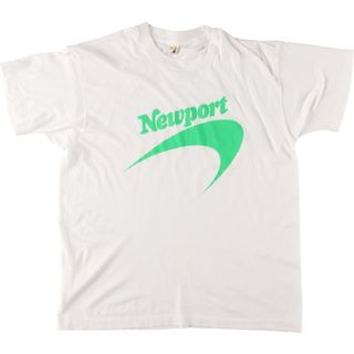 スクリーンスターズ(SCREEN STARS)の古着 90年代 スクリーンスターズ SCREEN STARS NEW PORT アドバタイジングTシャツ USA製 メンズXL ヴィンテージ /eaa443083(Tシャツ/カットソー(半袖/袖なし))