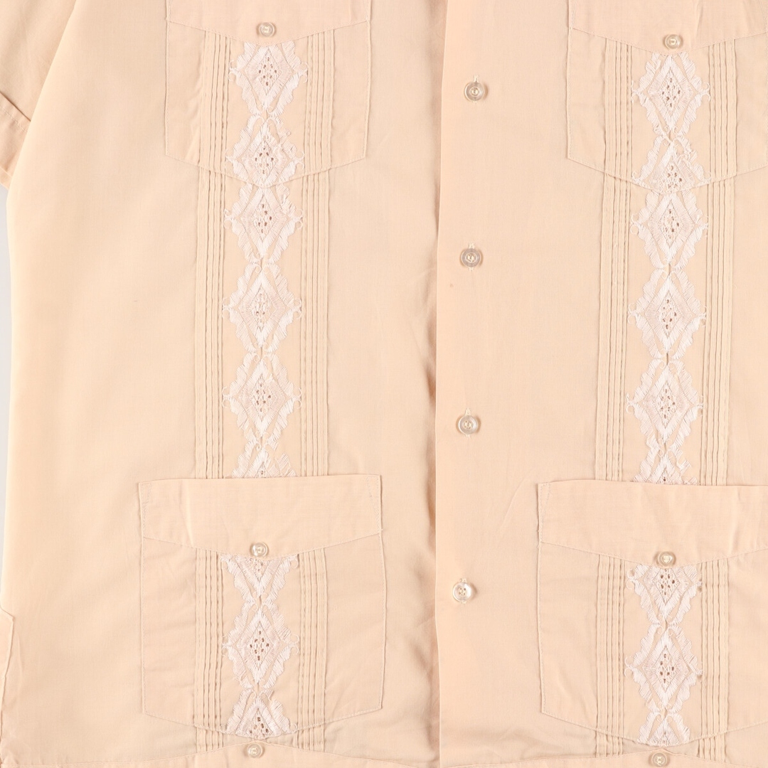 古着 半袖 メキシカンシャツ キューバシャツ メンズM /eaa443548 メンズのトップス(シャツ)の商品写真