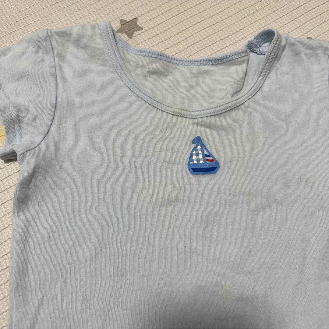 babyGAP(ベビーギャップ)のGAP 90センチ　半袖　Tシャツ　男　夏　キッズ　4枚セット　子供　まとめ売り キッズ/ベビー/マタニティのキッズ服男の子用(90cm~)(Tシャツ/カットソー)の商品写真