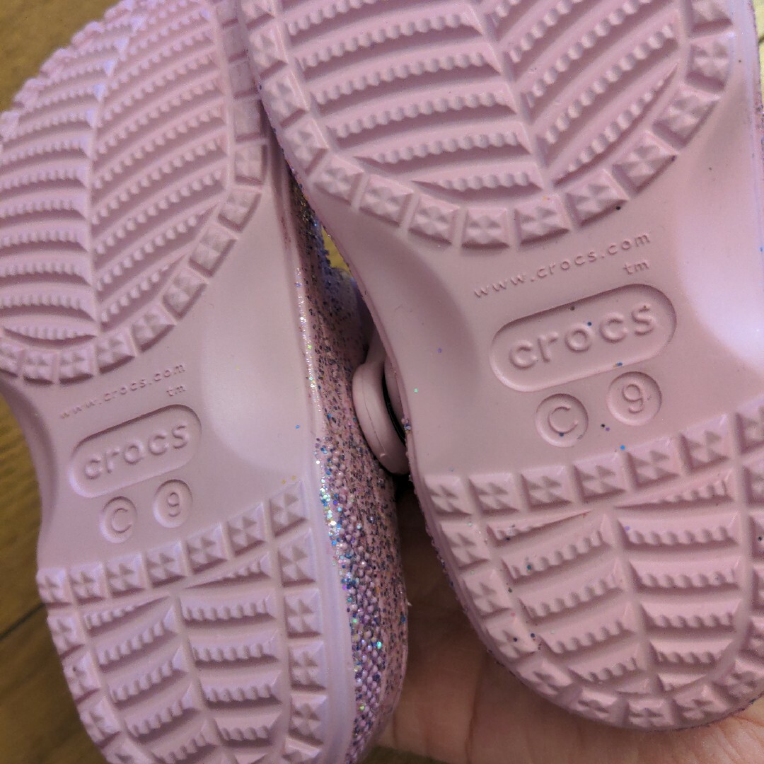 crocs(クロックス)のクロックス　新品　16.5 キッズ/ベビー/マタニティのキッズ靴/シューズ(15cm~)(サンダル)の商品写真
