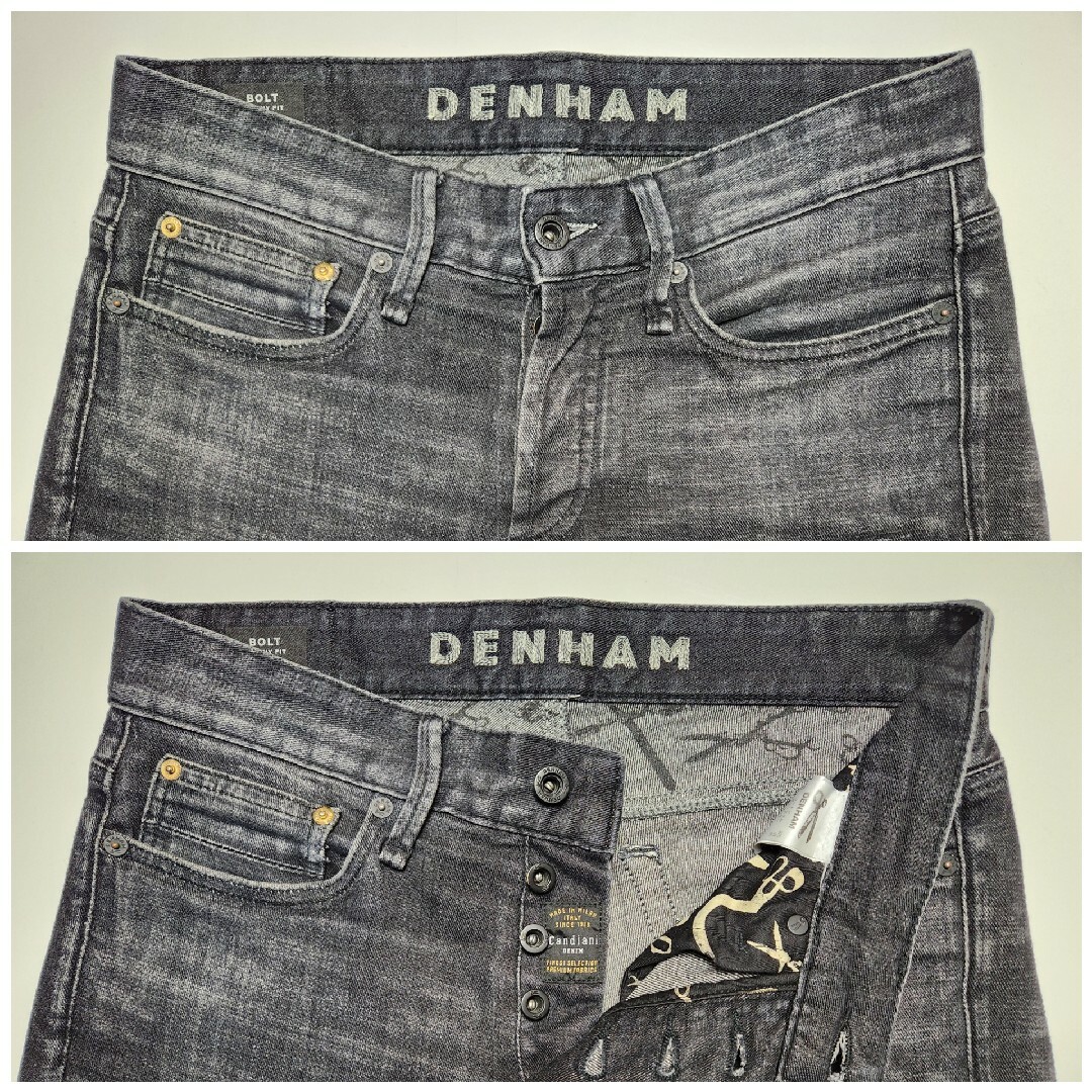 DENHAM(デンハム)のDENHAM　デンハム　Candiani製　BOLT GRLHB　W29 メンズのパンツ(デニム/ジーンズ)の商品写真