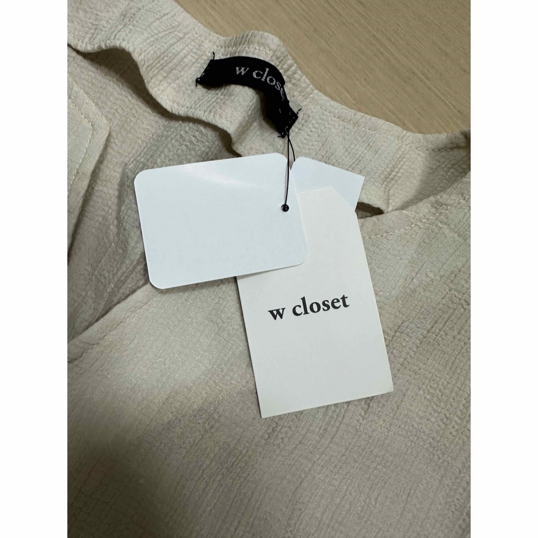 w closet(ダブルクローゼット)のwクローゼット　半袖トップス レディースのトップス(Tシャツ(半袖/袖なし))の商品写真