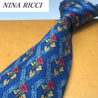 NINA RICCI - ★ NINA RICCI★  ブランド ネクタイ  シルク 仏製 ハンドメイド