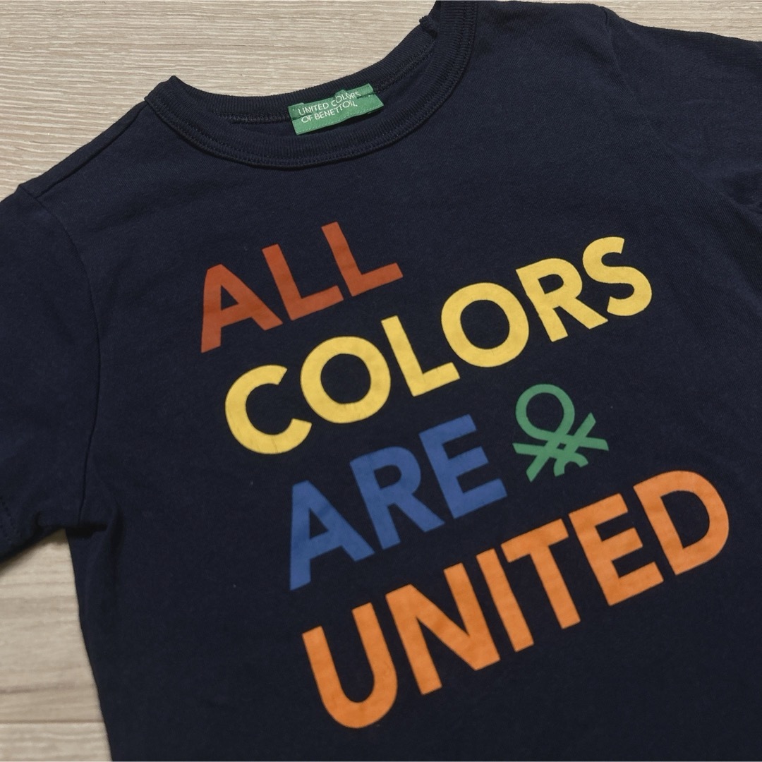 UNITED COLORS OF BENETTON.(ユナイテッドカラーズオブベネトン)の美品❤️大人気❤️ユナイテッドカラーズオブベネトン 半袖T 90 キッズ/ベビー/マタニティのキッズ服男の子用(90cm~)(Tシャツ/カットソー)の商品写真