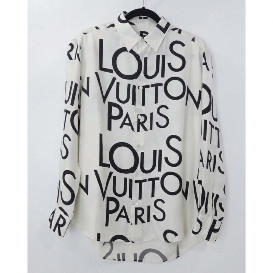 LOUIS VUITTON(ルイヴィトン)の🔷ハンコック様 専用商品 ルイヴィトン シルク レギュラーフィット 長袖シャツ  メンズのトップス(シャツ)の商品写真