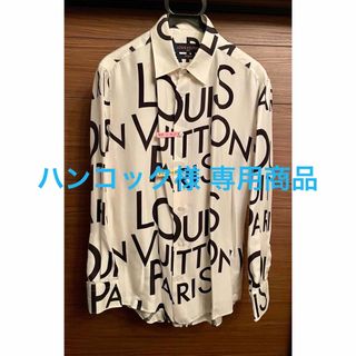 ルイヴィトン(LOUIS VUITTON)の🔷ハンコック様 専用商品 ルイヴィトン シルク レギュラーフィット 長袖シャツ (シャツ)